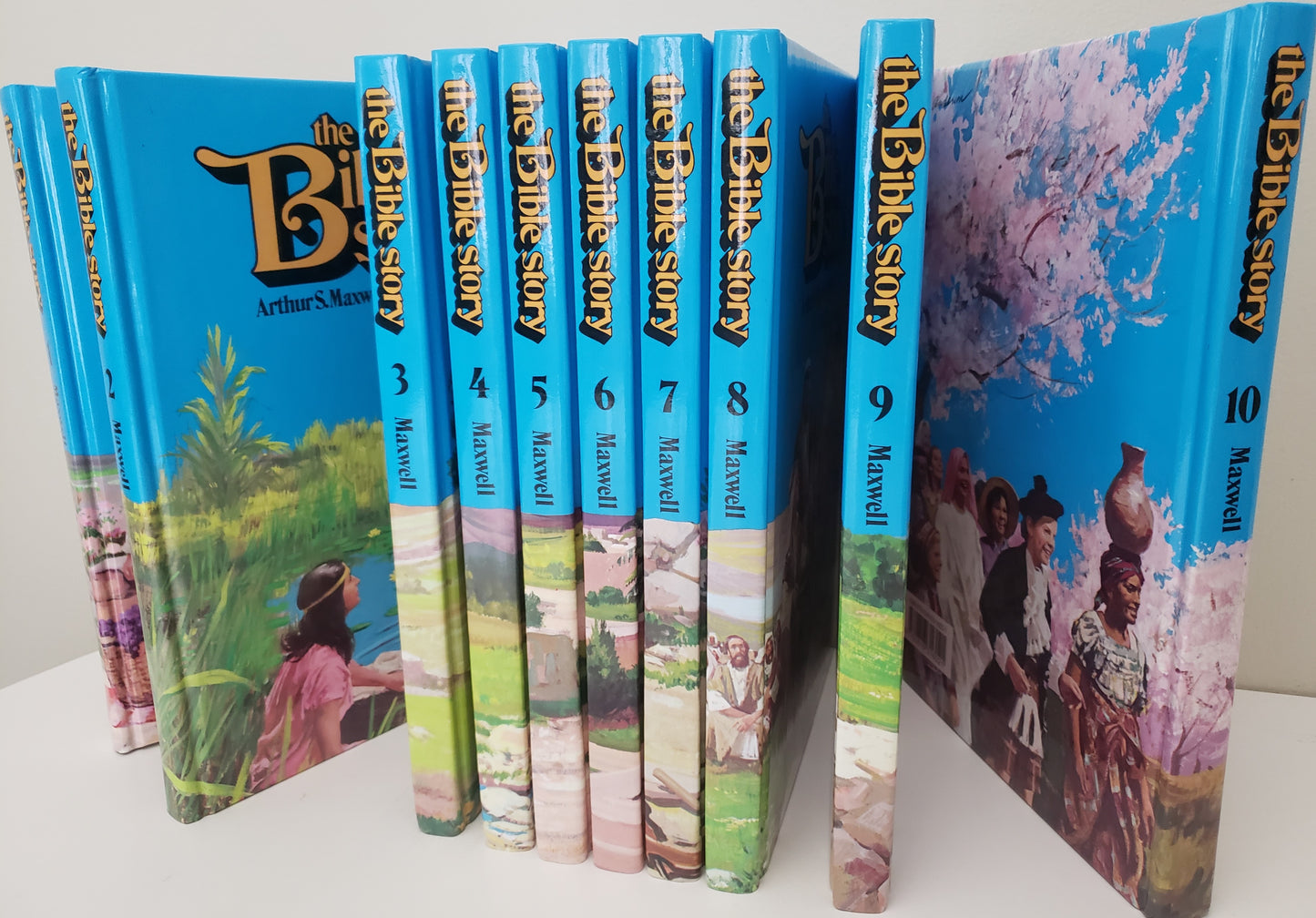 Arthur S. Maxwell's The Bible Story – 10 Volume Children's Book Set