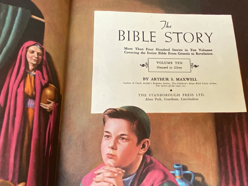 Arthur S. Maxwell's The Bible Story – 10 Volume Children's Book Set
